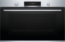 Bosch VBD5780S0 Backofen 90 cm breit LCD-Display 10 Heizarten Teleskopauszug Pyrolyse EEK: A+