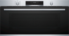 VBC5580S0 Backofen 90 cm breit LCD-Display 10 Heizarten Teleskopauszug EEK: A+