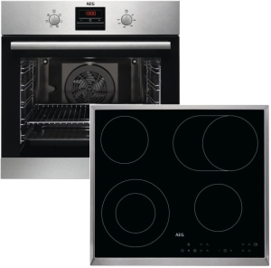 AEG TeamB101 ( HK634060XB + BES33101ZM ) Backofenset