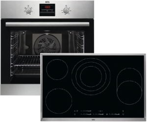 AEG BES332 ( BES33101ZM + HK854870XB ) Backofenset Hob2Hood