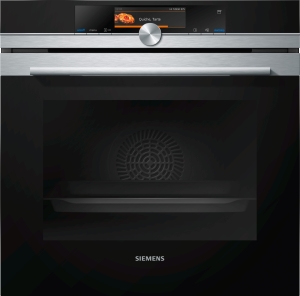 Siemens - HS658GXS7 Einbau-Dampfbackofen Edelstahl  TFT-Touchdisplay Plus  3-fach Teleskopauszug  HomeConnect