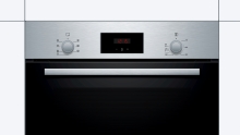 HBF133BR0 Backofen Edelstahl EcoClean Direct 5 Heizarten LED-Display