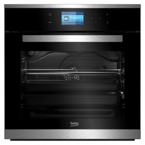 Beko - BIM25800XMS Backofen TFT LCD-Display  inkl. digitalem Kochbuch 3DKochen 13Heizarten 1fAuszug