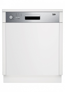 Beko - EGS0460XPS Geschirrspler integrierbar Edelstahl 51dB halbe Beladung Intensiv 70C  A+