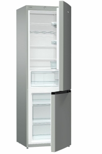 Gorenje RK6192AX4 Kühl-Gefrier-Kombination H185x60cm grau/silber A++