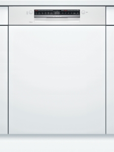 SMI4HTW31E Geschirrspüler integrierbar 60 cm weiße Blende HomeConnect 46/44dB EEK:E