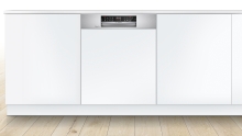 SMI6ZDS49E Geschirrspüler integrierbar 60 cm Edelstahl EmotionLight HomeConnect 42dB EEK:C