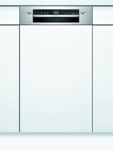 SPI2HKS41E Geschirrspüler integrierbar 45 cm Edelstahl HomeConnect 46dB EEK:E