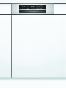 SPI6ZMS35E Geschirrspüler integrierbar 45 cm Edelstahl Zeolith EmotionLight Besteckschublade EEK:C
