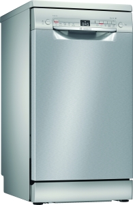 SPS2XMI01E Stand Geschirrspüler Edelstahl lackiert 45 cm HomeConnect AntiFingerprint 46dB EEK:F