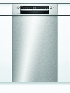 SPU2HKS41E Unterbau Geschirrspüler Edelstahl 45 cm HomeConnect Startzeitvorwahl
