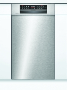 SPU6ZMS35E Unterbau Geschirrspüler Edelstahl 45 cm Zeolith HomeConnect EmotionLigth