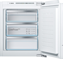 Bosch GIV11ADC0 Einbau Gefrierschrank 72 cm Nische LowFrost Flachscharnier LED EEK:D