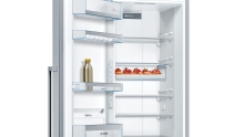 KSF36PIDP Stand Kühlschrank Edelstahl mit Anti-Fingerprint NoFrost VitaFresh LED FlexShelf