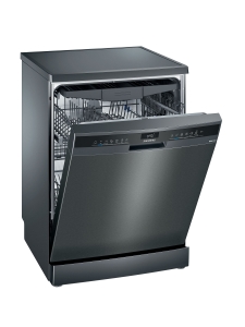 SN23EC14CE Stand Geschirrspüler 60 cm Black inox HomeConnect Startzeitv.Besteckschublade 44dB EEK:D