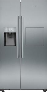 KA93GAIEP SidebySide Edelstahl AntiFingerprint noFrost integrierter Eisbereiter Festwasseranschluss