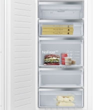 GI41NACE0 Einbau-Gefrierschrank 123 cm Nische Flachscharnier noFrost freshSense