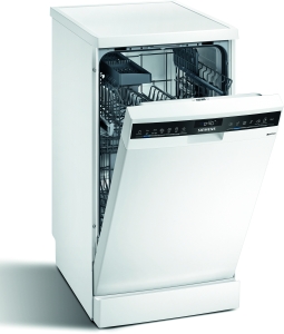 SR23HW64KE Stand Geschirrspüler 45 cm weiß HomeConnect hygienePlus