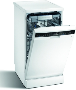 SR25ZW11ME Stand Geschirrspüler 45 cm weiß Zeolith EmotionLight HomeConnect