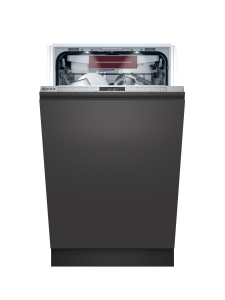 Neff S857ZMX09E Geschirrspüler vollintegrierbar 45 cm Zeolith HomeConnect Flexschublade TimeLight EEK:C