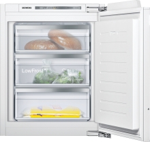 GI11VADE0 Einbau Gefrierschrank 72 cm Nische softClosing LowFrost Festtürtechnik EEK:E