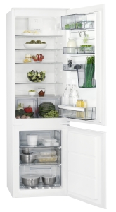 AEG SCE618E5TS Kühl-Gefrier-Kombi 178 cm Nische NoFrost CustomFlex Schlepptürtechnik