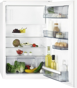 SFB688F1AS Kühlschrank mit Gefrierfach 88 cm Nische Nutzinahlt 123Ltr. LED Schlepptürtechnik EEK:F