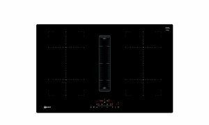 T48CD7AX2 Induktionskochfeld mit Dunstabzug 80 cm TouchControl PowerMove