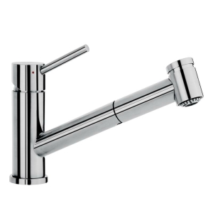 927200LE Como Switch Edelstahl massiv, poliert Küchenarmatur Schlauchbrause Hochdruck