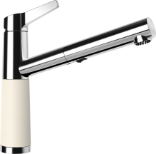 Schock SC-510 Magnolia ( 554120MGL ) Chrom CRISTADUR® Ummantelung Magnolia Ausziehbarer Auslauf HD 120°