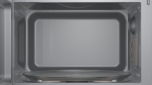 Siemens FF023LMW0 Stand Mikrowelle weiß 800 W cookControl7 humidClean LED Display Favoritentaste quickStart