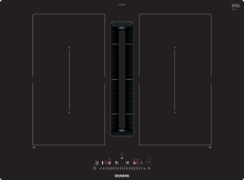 Siemens ED711FGA6( ED711FQ15E,HZ9VDSB4 ) Kochfeld mit Dunstabzug Induktion 70cm touchSlider