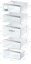 Bosch GSN54AWCV Stand Gefrierschrank 176 cm weiß 70 cm breit NoFrost IceTwister FreshS. EEK:C