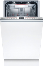 Bosch SPV6YMX11E Geschirrspüler vollintegrierbar 45 cm timeLight HomeConnect Zeolith VarioSchublade