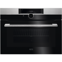 KMK965090M Kompaktbackofen 45cm Mikrowelle, Grillfunktion, HomeConnect, Edelstahl