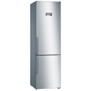 Bosch KGN397LEQ Stand Kühl-Gefrier-Kombi Edelstahl-Optik VitaFresh NoFrost LED-Beleuchtung SuperCooling