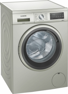 WU14UTS9 Waschmaschine 9 kg 1400 U/min silber-inox LED-Display softTrommel EEK:A