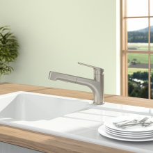 928100LC Junis Shower Edelstahl massiv Küchenarmatur Schlauchbrause Hochdruck