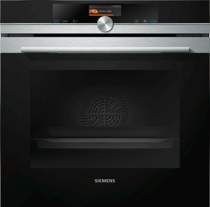Siemens HB676G0S1 Backofen 60 cm Pyrolyse TFT-Touchdisplay cookControlPlus softMove 13 Heizarten