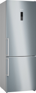 Siemens KG49NAICT Stand Kühl-Gefrier-Kombi noFrost HyperFresh HomeConnect freezerLight Metallrückwand