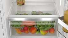 KIL22VFE0 Einbau-Kühlschrank mit Gefrierfach, 88 x 56 cm, Flachscharnier Multi Box XXL Super Cooling
