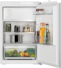 KI22L2FE1 Einbau-Kühlschrank mit Gefrierfach 88cm Nische LED superCooling