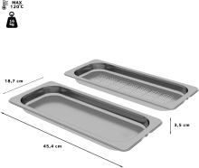 Siemens HZ66D52 Gastronorm Behälter