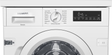 Siemens WI14W443 Einbau-Waschmaschine 8 kg 1400 U/min., speedPack L, timeLight, Sensortasten