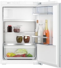 KI2222FE0 Einbau Kühlschrank mit Gefrierfach 88 cm Nische Flachscharnier FreshS.EcoAirFlow LED EEK:E