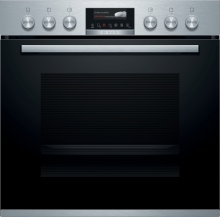 Bosch HND779LS61, Einbau-Backofen-Set HEG579CS6,NXX675CB5E mit Bratenthermometer, Induktionskochfeld