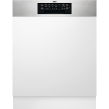 AEG FEE74716PM Integrierter-Geschirrspüler mit GlassCare® 60cm MaxiFlex-Besteckschublade
