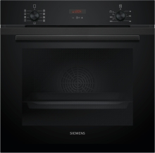 Siemens HB234A0B0 Einbau-Backofen, 60 x 60 cm, Deep black inox Hydrolyse Teleskopauszug EEK.A