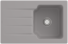 334001KDHL2 Architectura 45 Fossil Keramikspüle Handbetätigung Einbauspüle 45 cm Unterschrank