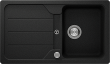 Schock Formhaus D-100-U Onyx ( FOMD100UGON ) Unterschrank 45 cm Unterbau CRISTALITE®